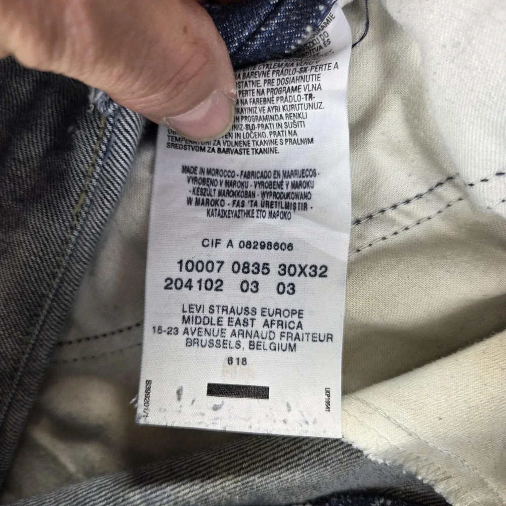 Levis 12668 important